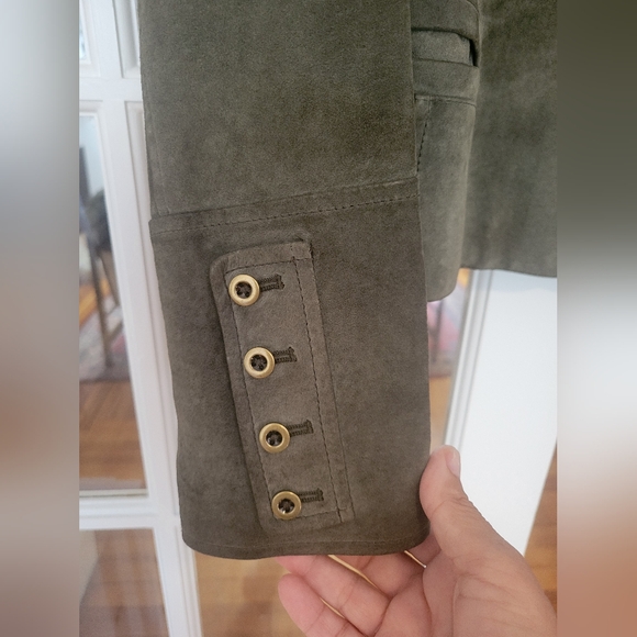 Suede jacket, size 6 - Picture 4 of 8